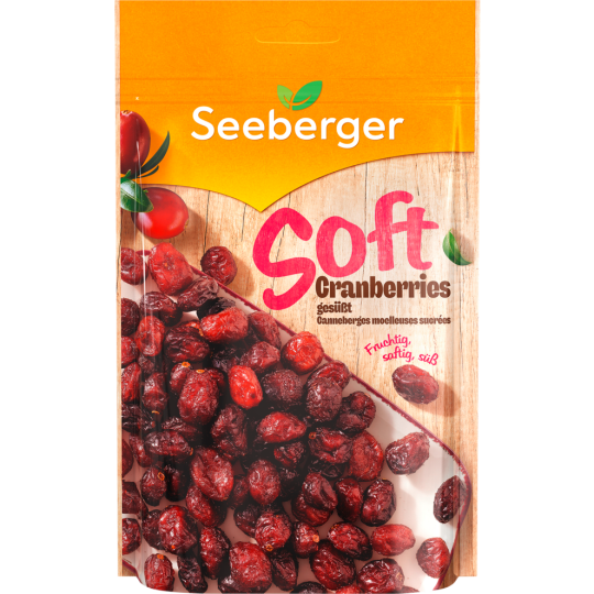 Seeberger Soft Cranberries 125g