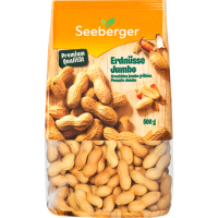 Seeberger Erdnüsse Jumbo Geröstet 500g