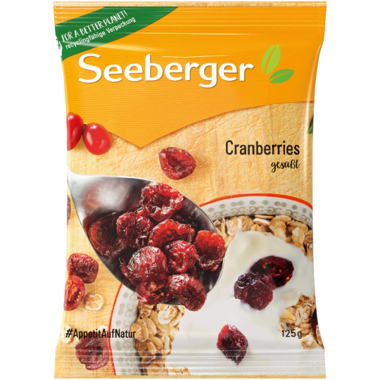 Seeberger Cranberries 125g