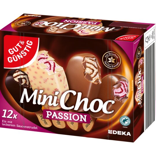 Gut & Günstig Mini Choc Passion 12x50ml
