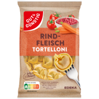 Gut & Günstig Tortelloni mit Rindfleisch 400g