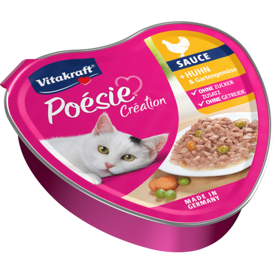Vitakraft Poesie + Huhn & Gemüse 85 g