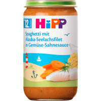 Hipp Spaghetti & Seelachsfilet 250g