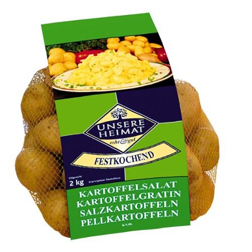 Unsere Heimat Kartoffeln festkochendk DE 2kg