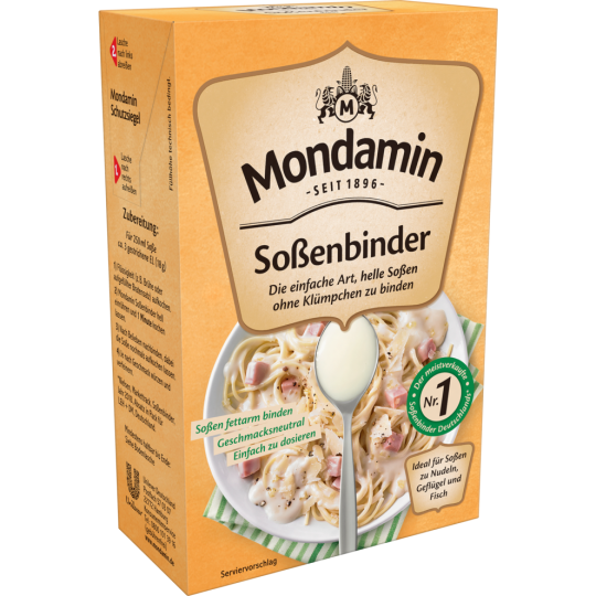 Mondamin Saucenbinder zum Andicken von hellen Saucen 250g