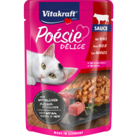 Vitakraft Poesie Delisauce + Rindfleisch 85 g