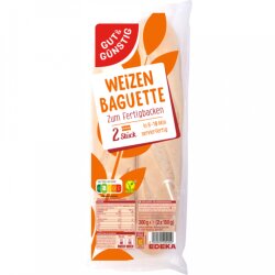 Gut & Günstig Weizen Baguette 2ST 300g