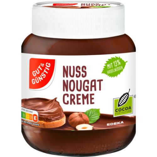 Gut & Günstig Nuss Nougat Creme 400g