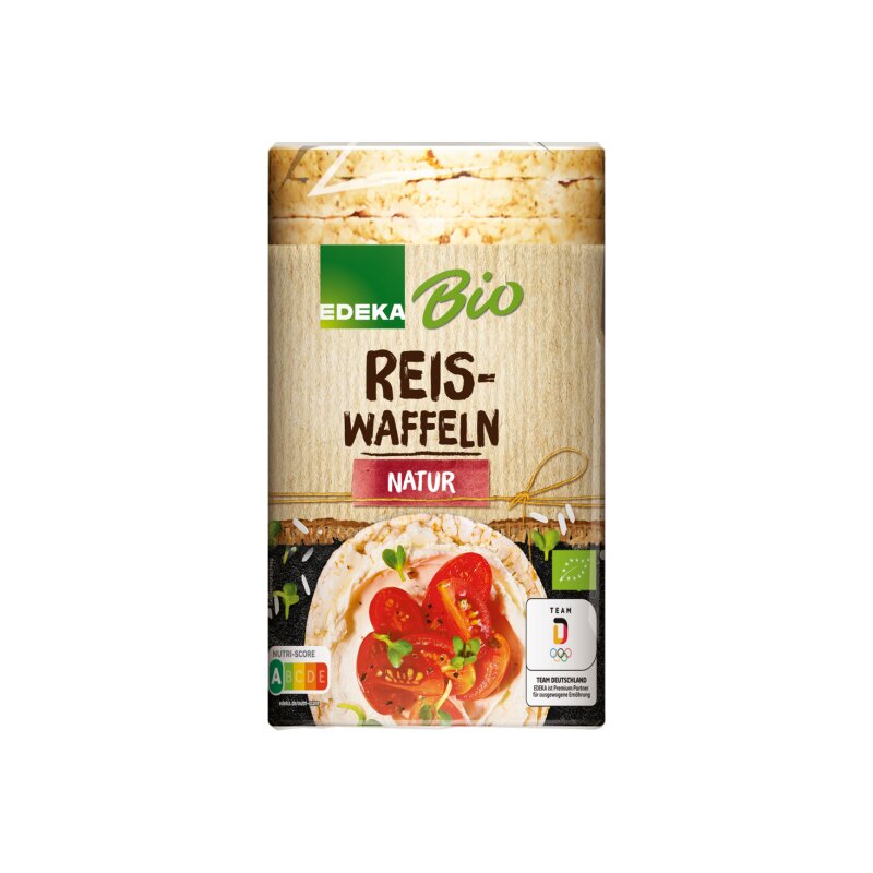 Bio EDEKA Reiswaffeln natur ungesalzen 100g LebensmittelVersand.eu