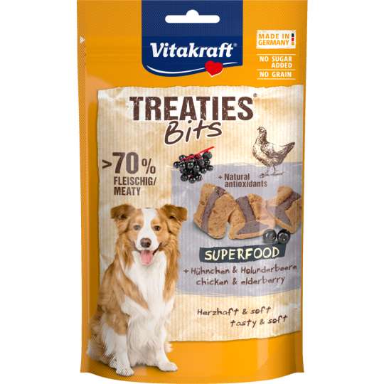 Vitakraft Treaties + Superfood Holunder 100 g