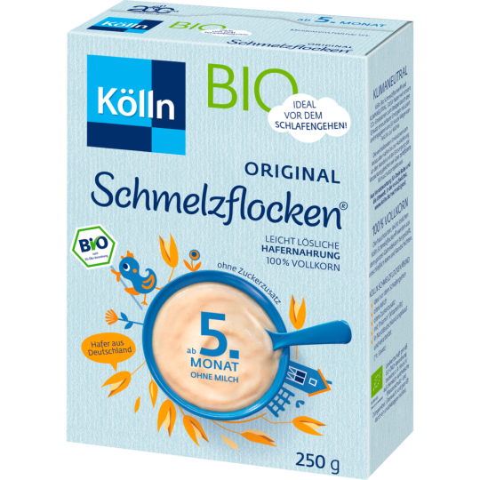 Bio Kölln Schmelzflocken 250g