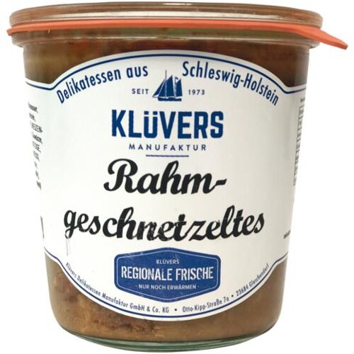 Klüvers Rahmgeschnetzeltes 450g MW