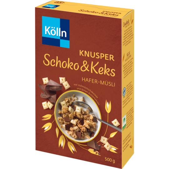 Kölln Müsli Knusper Schoko & Keks 500g