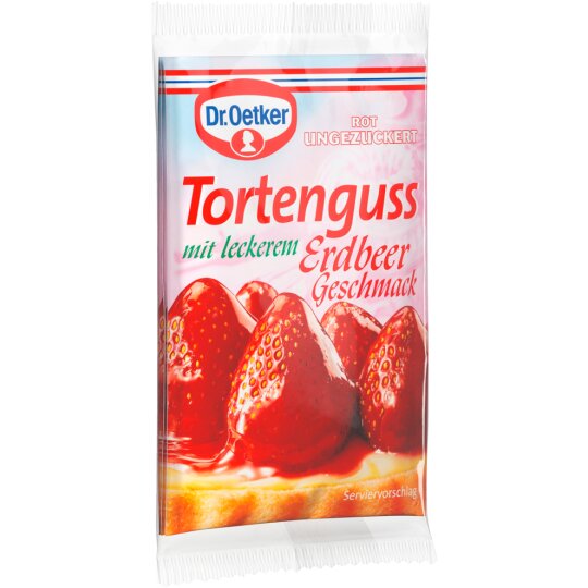 Dr.Oetker Tortenguss Erdbeer 37,5g