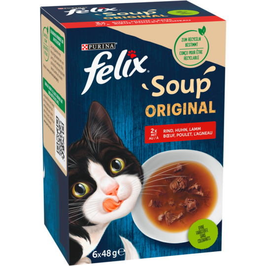 Felix Soup Vielfalt Land 6 x 48 g