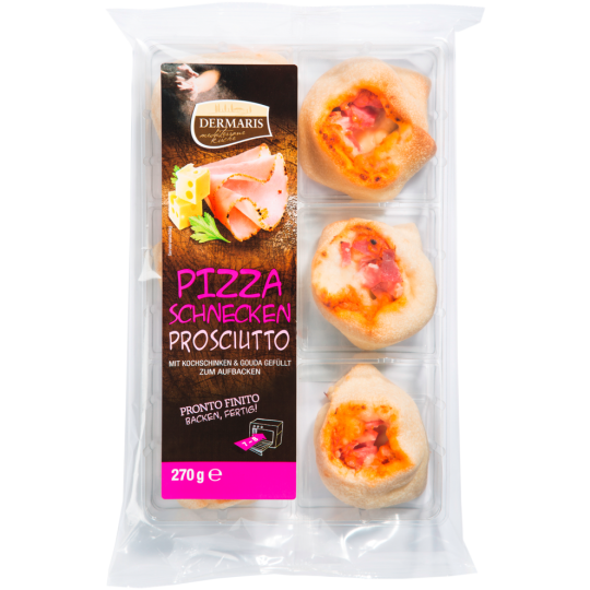 Dermaris Pizzaschnecken Prosciutto 270g