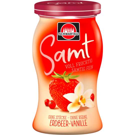 Schwartau Samt Erdbeer-Vanille 270g