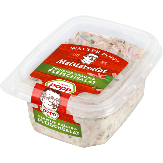 Popp Kräuter Fleischsalat 200g