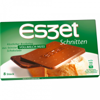 Eszet Schnitten Vollmilch-Nuss 75g