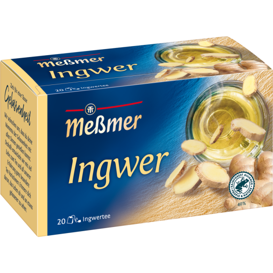 Meßmer Ingwer Tee 20er 40g