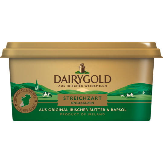 Dairygold Irische Butter Streichzart ungesalzen 250g