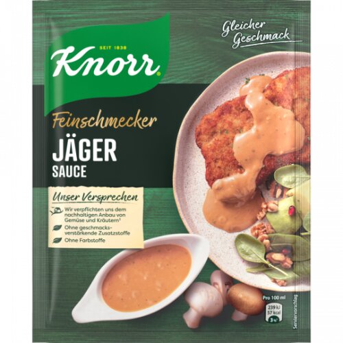 Knorr Feinschmecker Jäger-Sauce für 250ml 32g