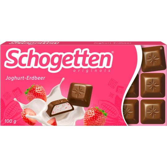Schogetten Joghurt Erdbeer 100g