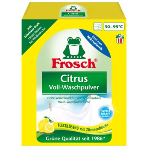 Frosch Waschpulver Citrus18WL