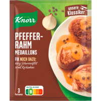 Knorr Fix Pfeffer Rahm Medaillons 35g