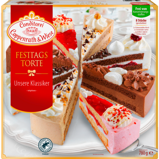Coppenrath & Wiese Unsere Klassische Festtagstorte 780g