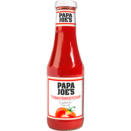 Papa Joes Tomaten Ketchup Glas 500ml