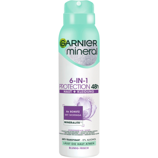 Garnier Mineral Deospray Women Protection 5 48H 150ml