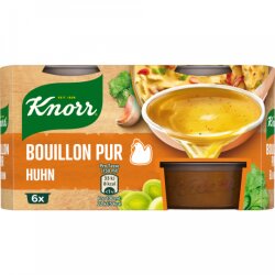 Knorr Bouillon Pur Huhn für 6x1/2l 6x28g