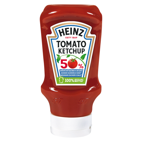 Heinz Tomaten Ketchup weniger Zucker 500ml