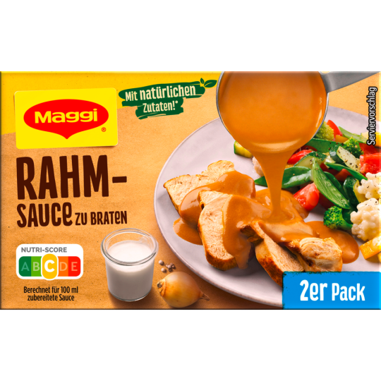 Maggi Delikatess Rahmsauce zu Braten für 2x250ml
