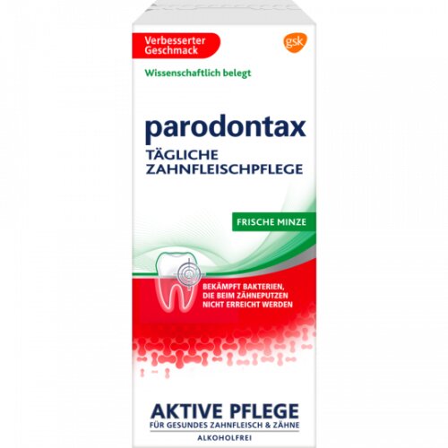 Parodontax Tägliche Zahnfleischpflege Mundspülung Minze...