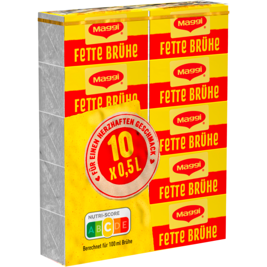 Maggi Fette Brühe für 5l 10x10g