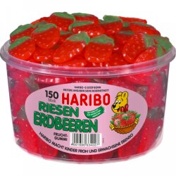 Haribo Riesen Erdbeeren 150er
