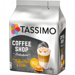 Tassimo Toffee Latte 8+8ST 268g