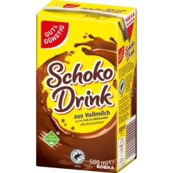 Gut & Günstig Haltbarer Schokodrink 3,5% 0,5l