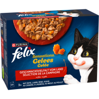 Felix Sensations Gelee Geschmacksvielfalt vom Land 12 x 85 g
