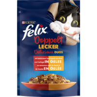 Felix Doppelt Lecker Rind & Geflügel 85 g