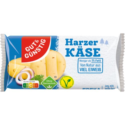 Gut & Günstig Harzer Roller wenig Salz 200g