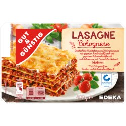 Gut & Günstig Lasagne Bolognese 400g QS