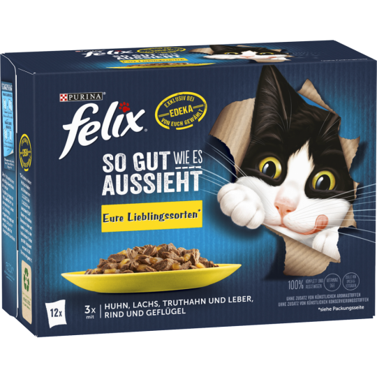 Felix Huhn Promo Eure Lieblingssorten 12 x 85 g