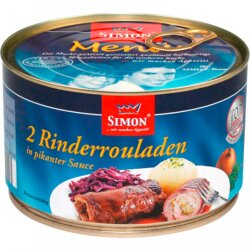 Simon Rinderrouladen in pikanter Sauce 400g
