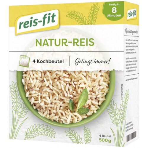 Reis-Fit 8-Minuten Reis Natur 500g