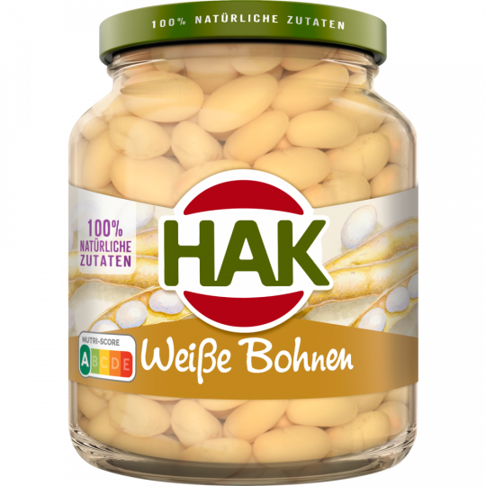 HAK Weiße Bohnen 360g