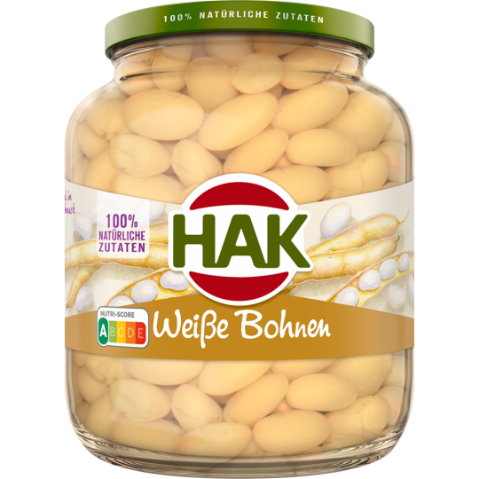 HAK weiße Bohnen 720g