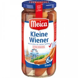 Meica Kleine Wiener Extra Knackig 6er 375g